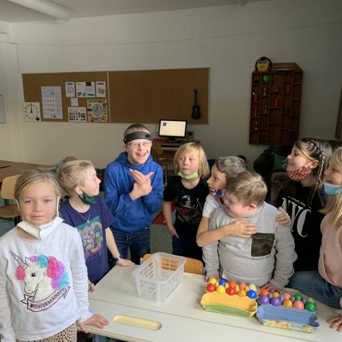 abzählen mit Unterstützung